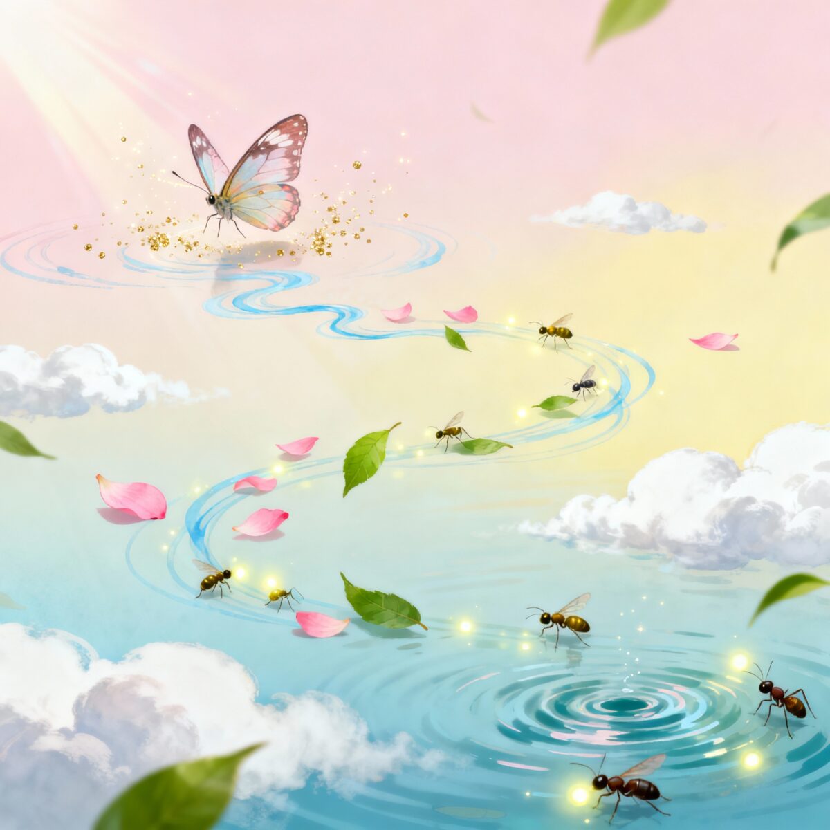 蝶々効果ページ 蝶の大群 ブラシ素材集】Butterfly Effect - CLIP STUDIO ASSETS