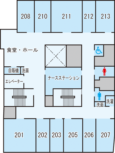 2階 フロアガイド
