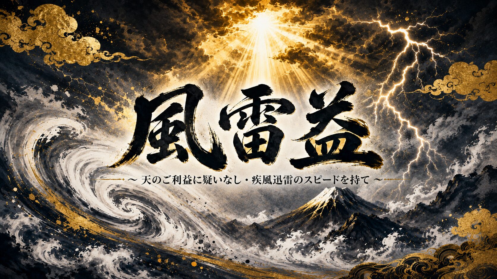 雷雲と空